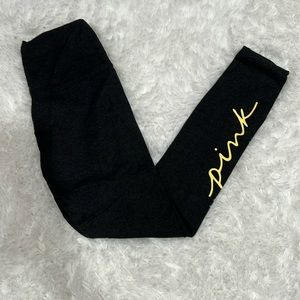 Pink Cotton Leggings